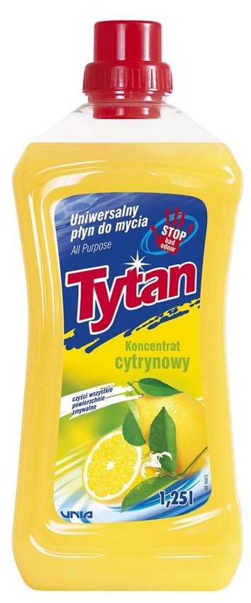 Tytan Płyn Uniwersalny 1,25L Cytrynowy