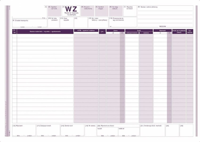 WZ A4 Wielok. Poziom 385-1 /MiP