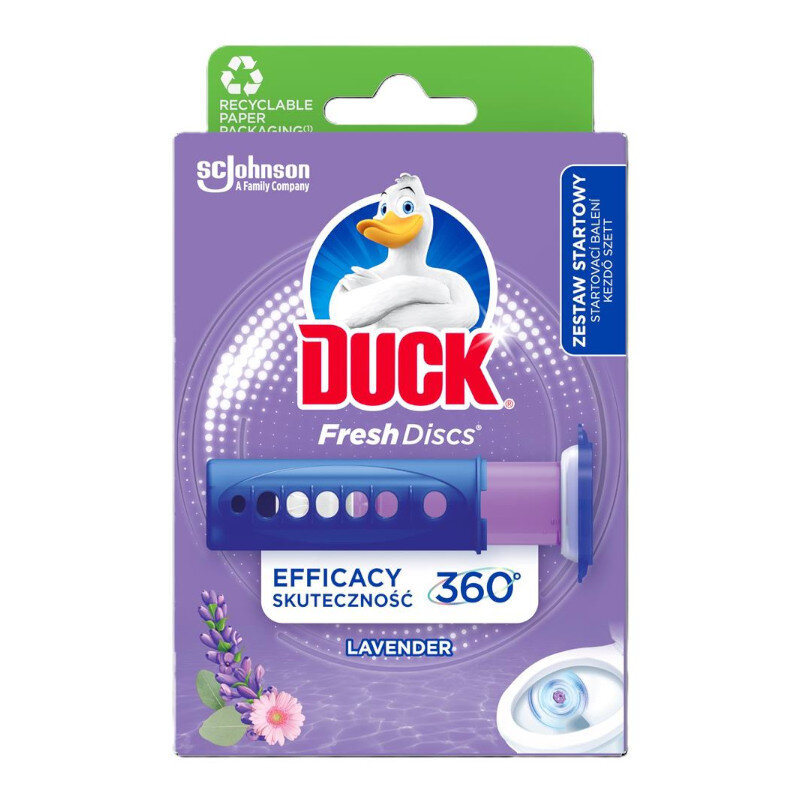 Żel Wc Duck 36ml Punktowy Lavender Urządzenie