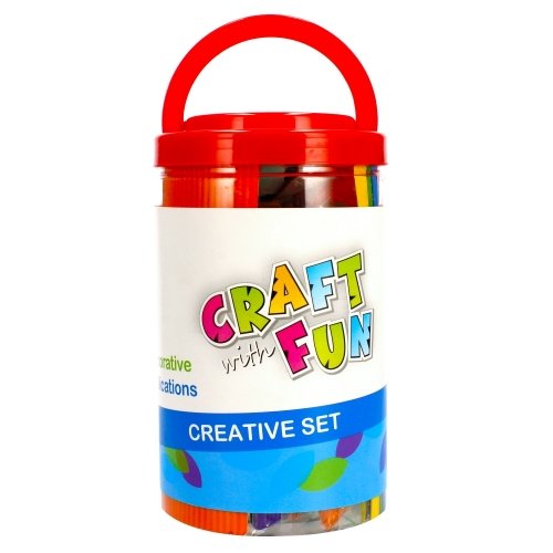 Zestaw Kreatywny 500szt. Mix /Craft With Fun 478660