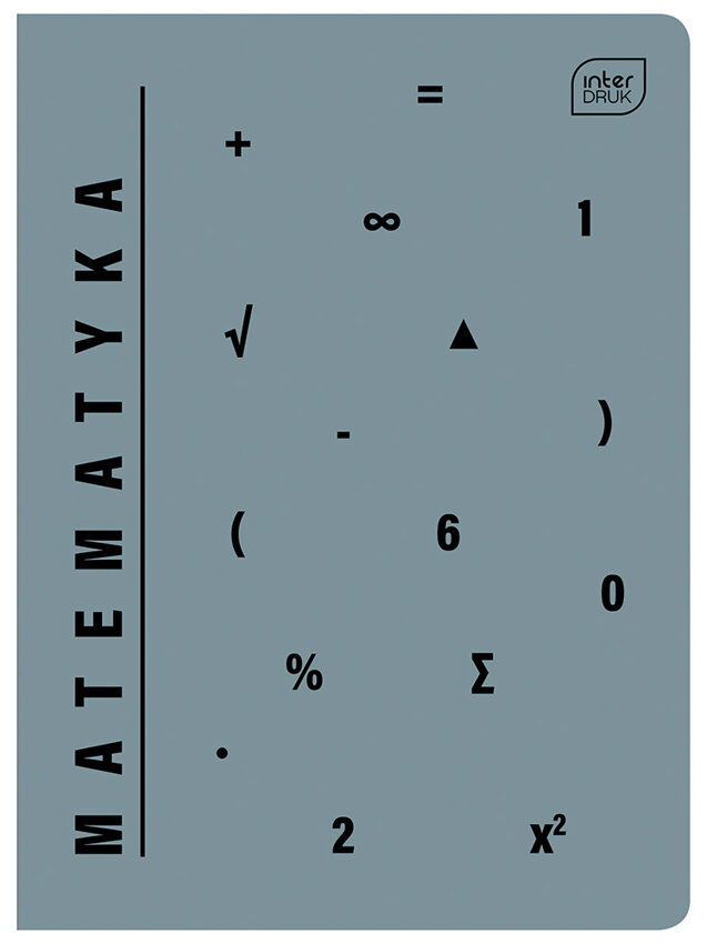 Zeszyt A5 60 Tematyczny 70g UV Matematyka