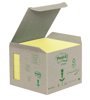 Bloczek Samoprzylepny Ekologiczny Post-It Z-Notes (R330-1B) 76X76Mm 6X100 Kart. Żółty