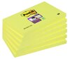 Bloczek Samoprzylepny Post-It Super Sticky (655-6Sscy-Eu) 127X76Mm 6X90 Kart. Żółty