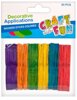 Patyczki drewniane dekoracyjne kolorowe  /Craft With Fun 402515