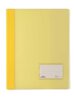 Skoroszyt A4+ PVC Transparentny Kieszeń Opis Żółty /Durable 268004
