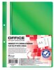 Skoroszyt Office Products PP A4 2 Otwory 100/170 mikr. Wpinany Zielony