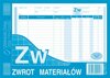 Zw Zwrot Materiałów A5 Wielok. Poziom 374-3 /MiP